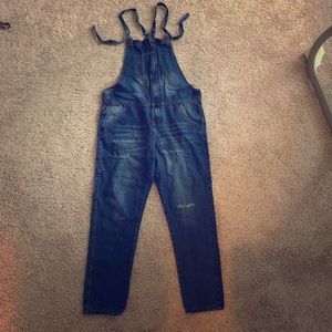 Overall jeans